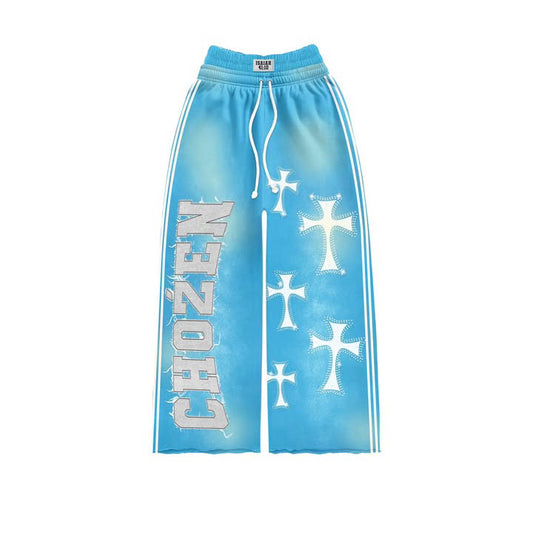 "BABY BLUE" CHOŹEN SWEATPANTS