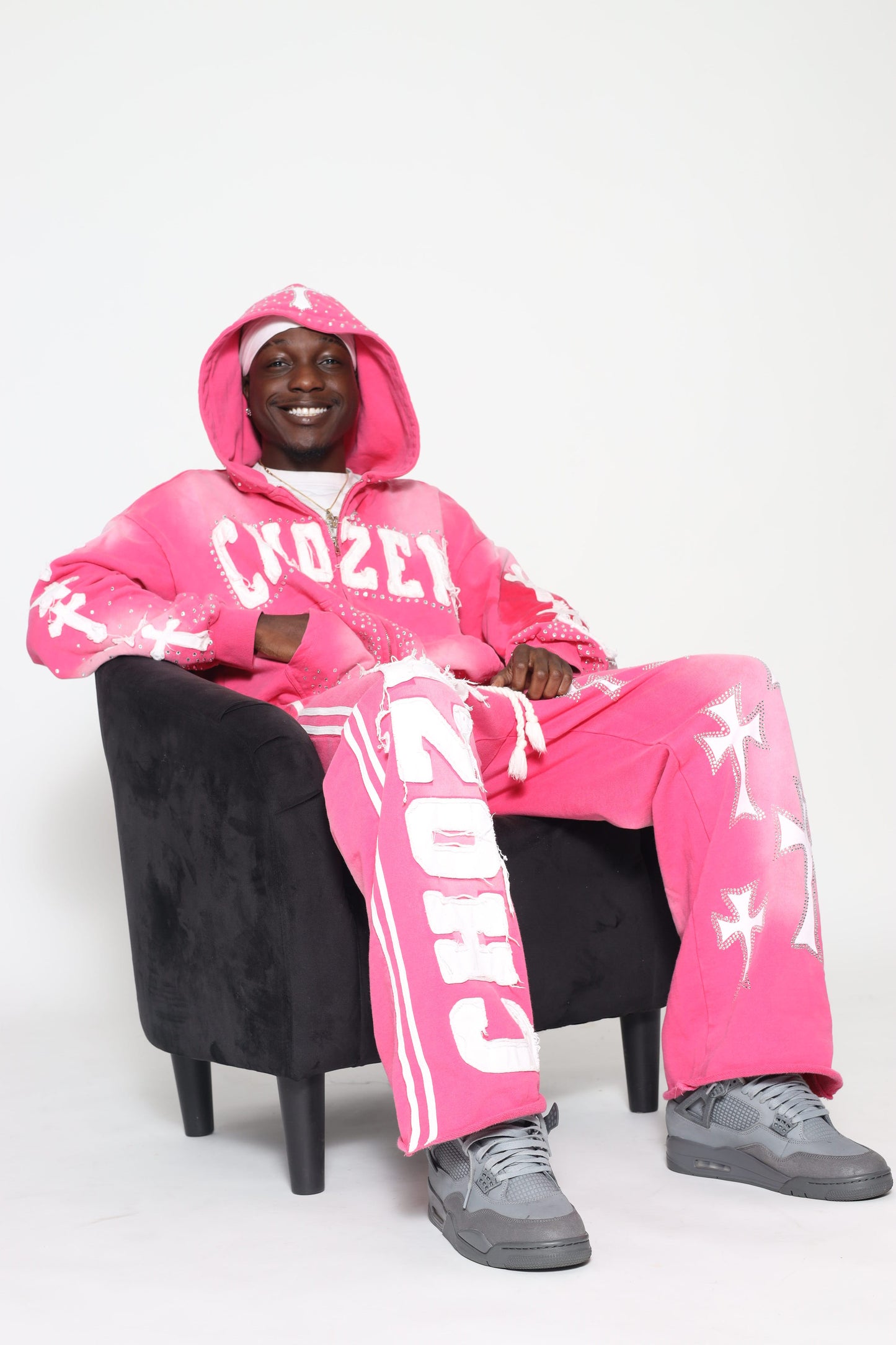 PINK CHOŹEN ZIP-UP