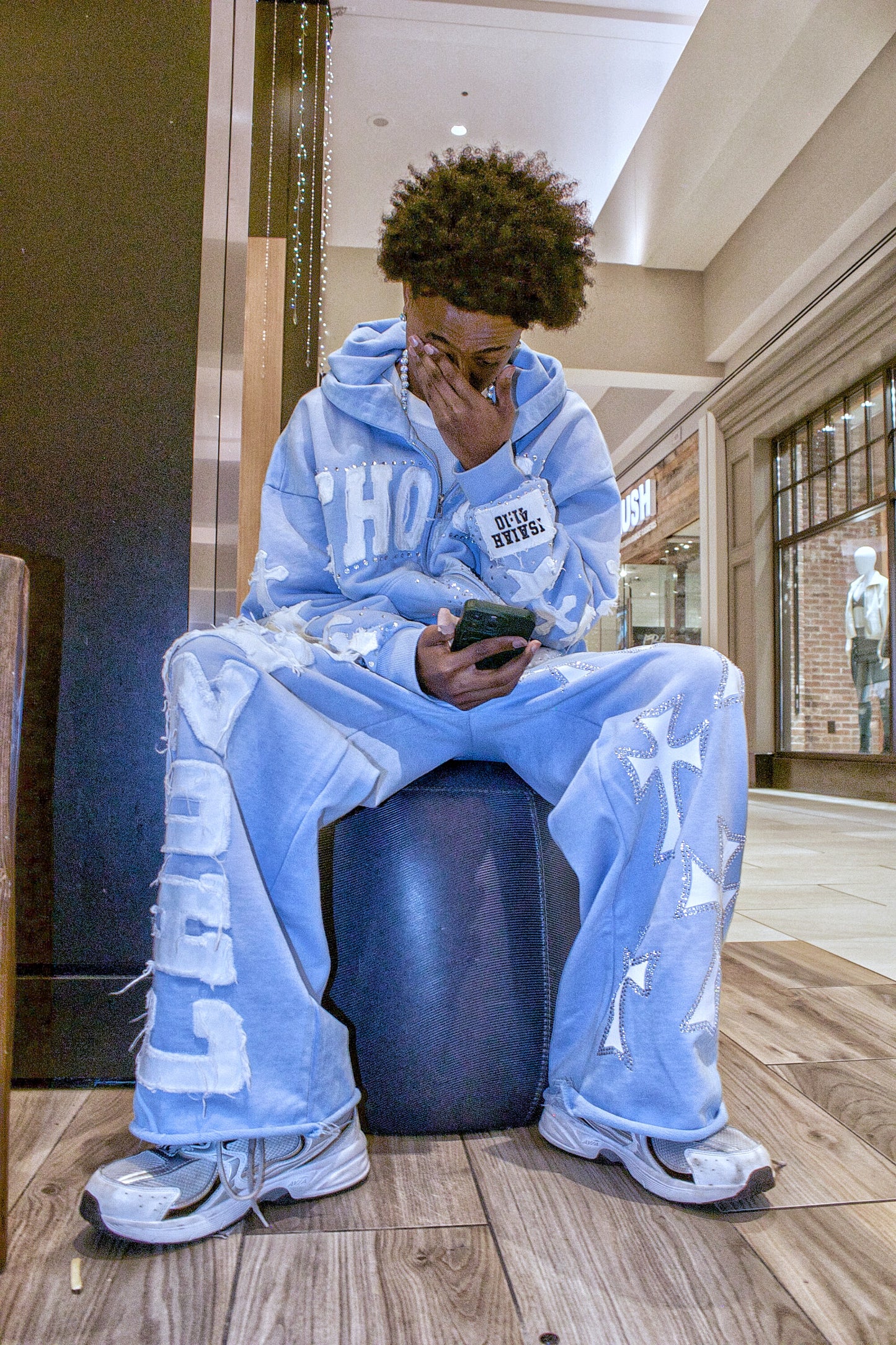 "BABY BLUE" CHOŹEN FULL SET